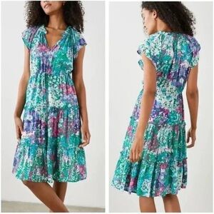 Rails Juni Dress Gardenia Floral Size xs NWT